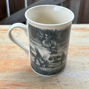 Vintage Design PAC Field & Stream Caribou in a Field Coffee Mug 8oz
